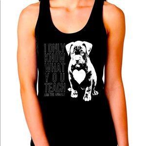 New! ATA | What You Teach Pittie | Ideal Tank Top